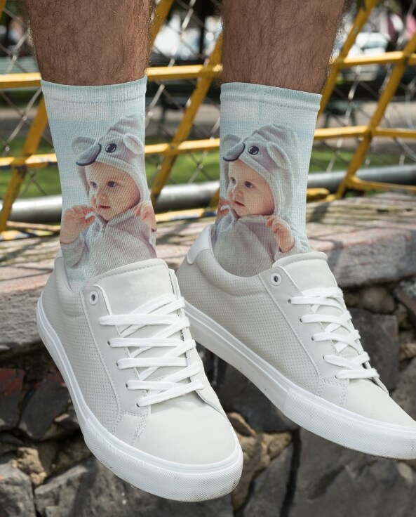 Custom Photo Socks