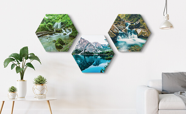 Hexagon Canvas Prints