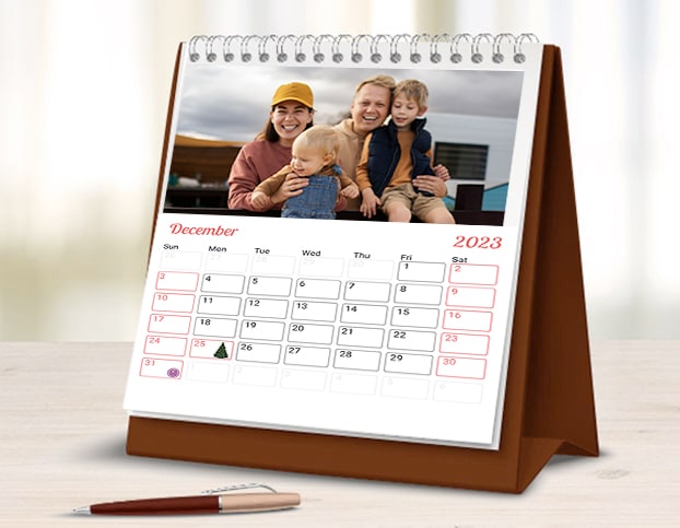 Personalized Desk Calendar