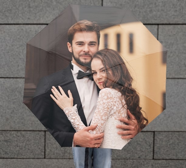 Single Panel Printed Umbrella