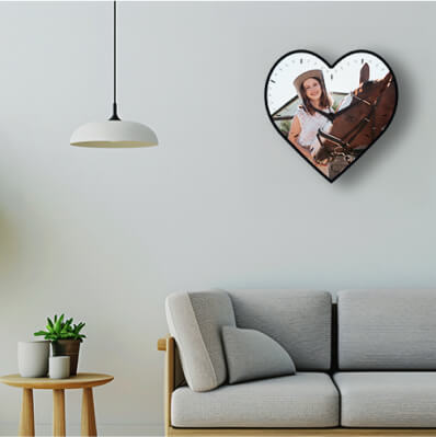 Heart Wall Clock